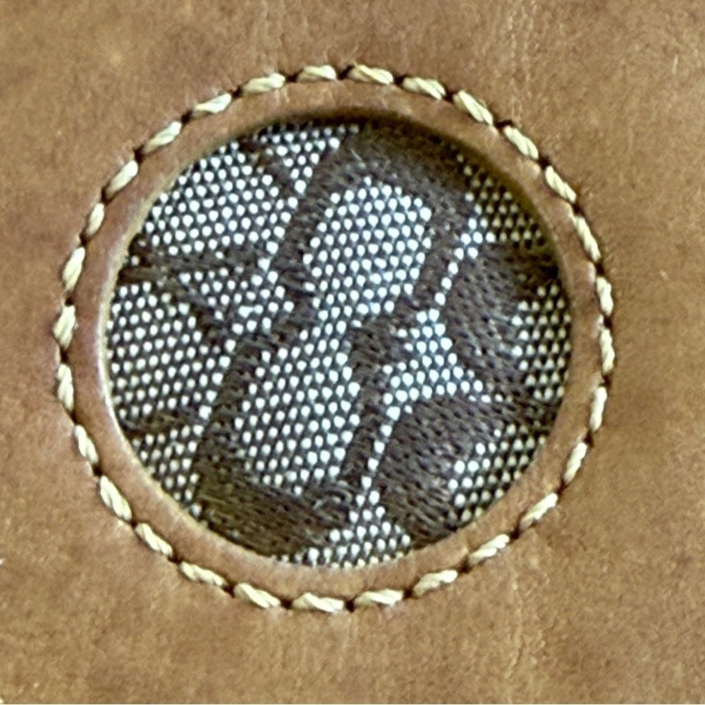 Vintage Rare Coach Leather Polka Dot Patchwork Shoulder Bag Silver Hardware - Picture 15 of 15